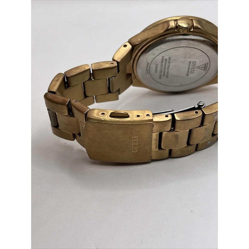 GUESS Women's‎ Active Shine Multi-Function Rose Gold Sport Watch- New Battery